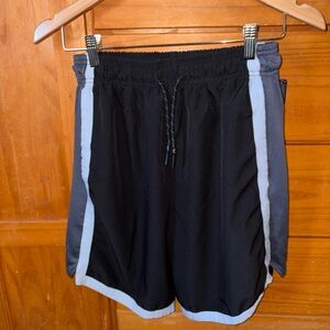 Russell Athletic Black and Gray Men's Athletic Shorts